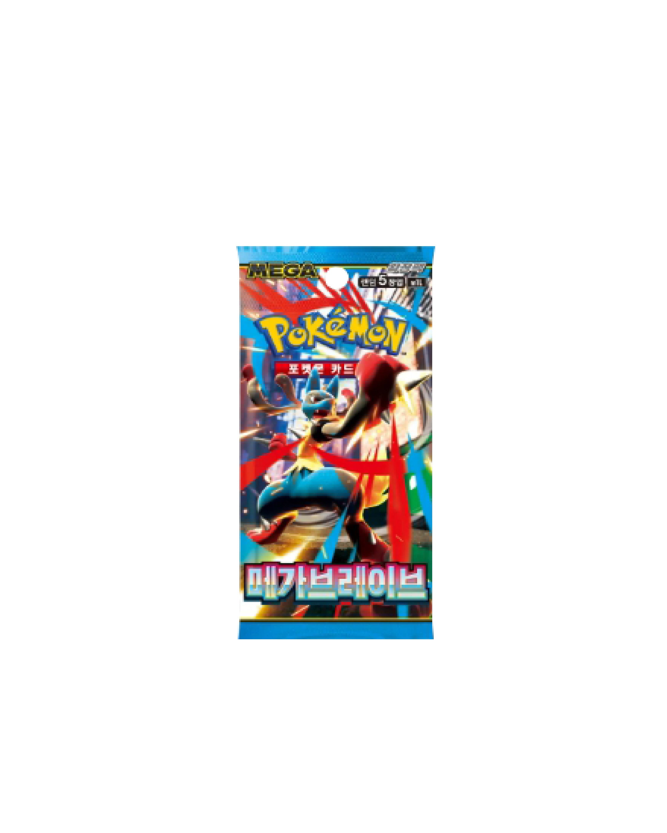 Pokemon card Mega Brave Booster Pack (Korean) Kim's TCG Store Pokemon card Mega Brave Booster Pack (Korean) Kim's TCG Store