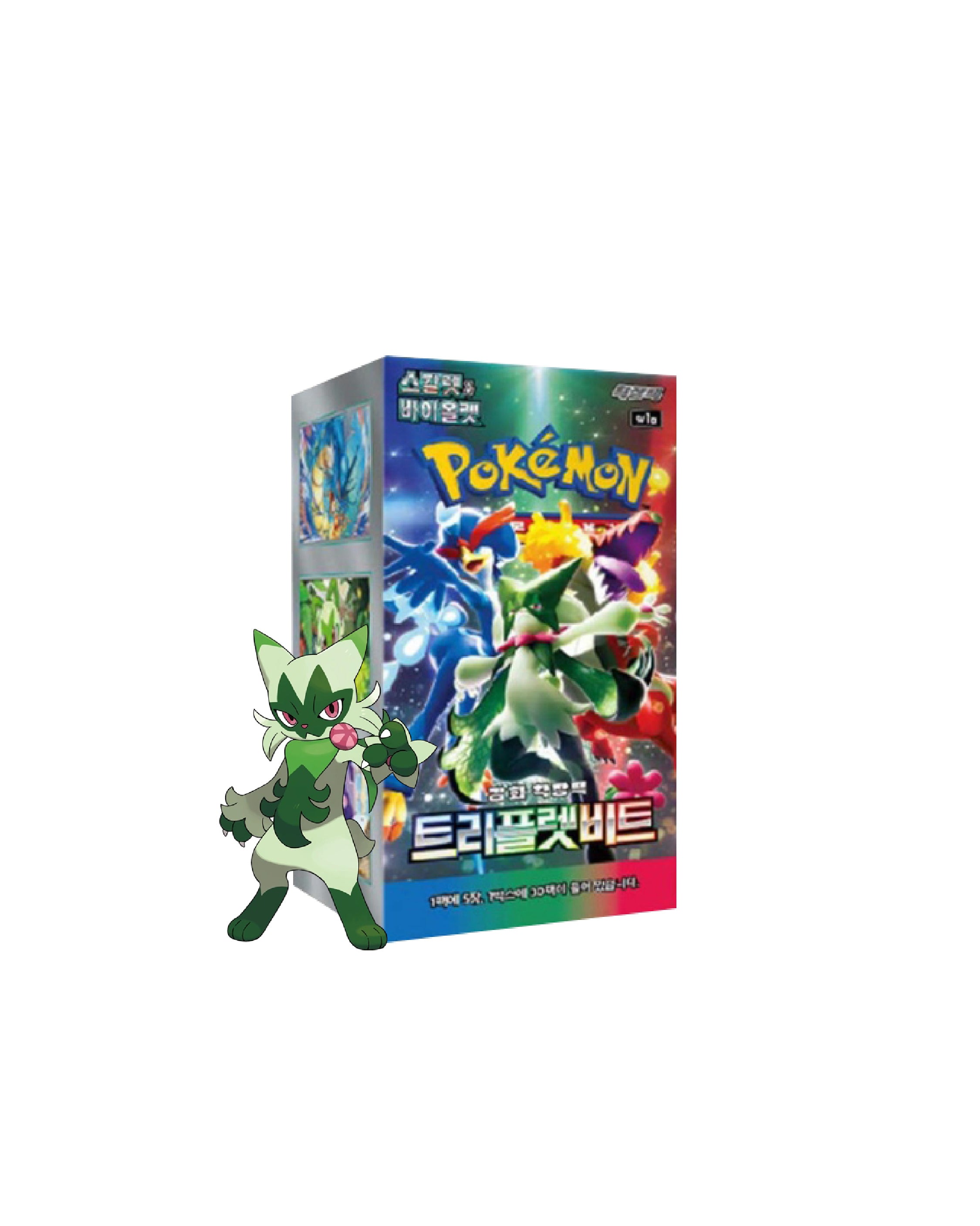 triplet beat booster box Pokemon card Scarlet & Violet Triplet Beat Booster Box (Korean) – Kim's TCG Store