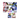 Elite Pokemon Crystal Spinning Ddakji - 18 PCS Battle Pog Slap