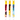 Pokemon Mascot 8-Color Ballpoint Pen - 30 PCS Set